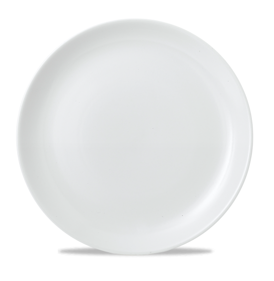 Vellum White Coupe Plate